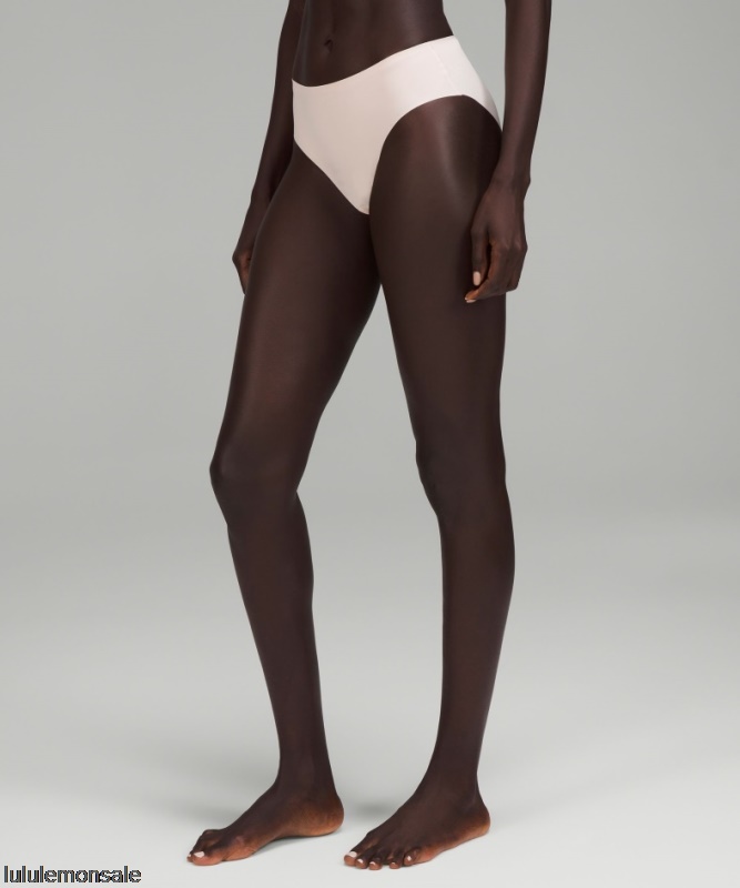 Lululemon Damen DELULU588 | Invisiwear Midrise Bikini Unterwäsche 3er Pack Starlight Black